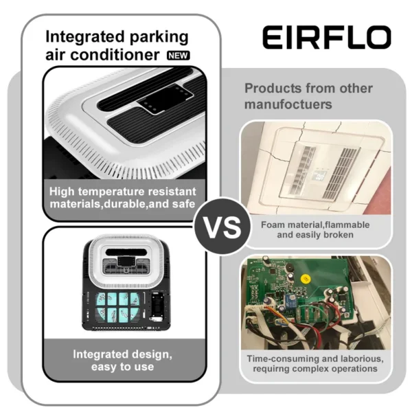 Parking Air Conditioner, 12&24V, EIRFLO, QF6000 - view 3