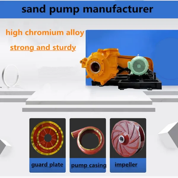 Parts Centrifugal Sludge Pump, Chrome Alloy, Accessories - view 3