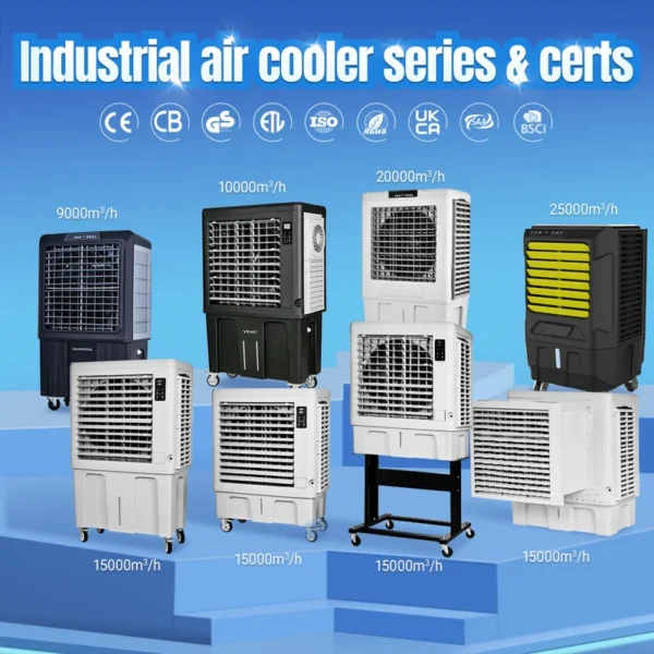 Patented Evaporative Air Conditioner, 1st, portable - view 4