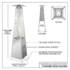 Patio Heater, 000, BTU, 360° - view 2