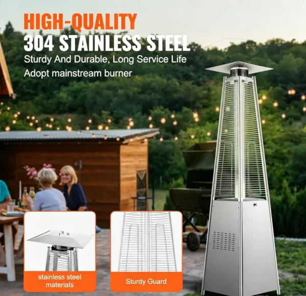 Patio Heater, 000, BTU, 360° - view 3