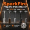 Patio Heater, 48K, BTU - view 6