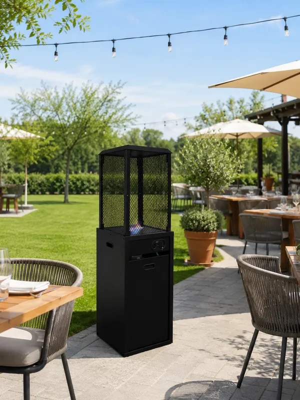 Patio Heater, Gas, Metal - view 5