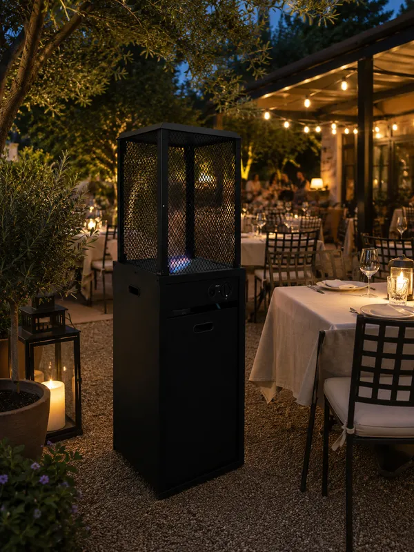 Patio Heater, Gas, Metal - view 6