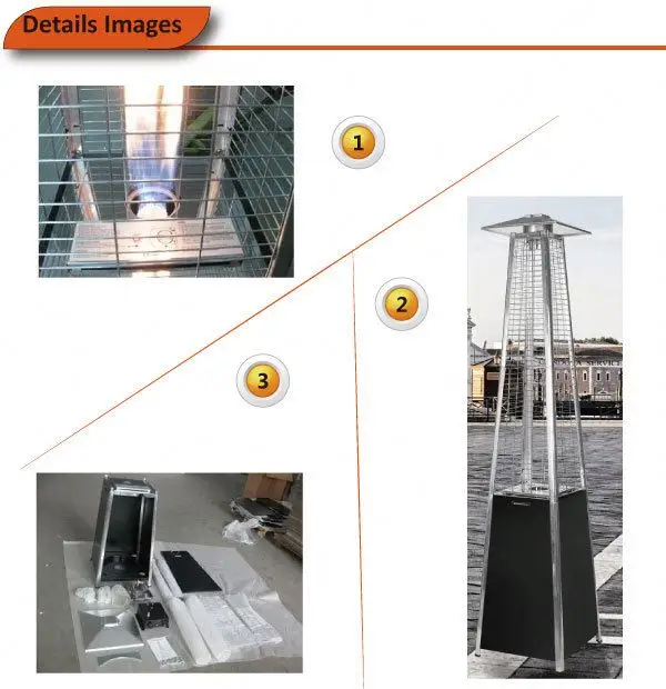 Patio Heater, Patio Heaters, H1502 - view 2