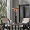 Patio Heater, Portable, Stainless, Steel - view 6