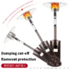 Patio Heater, Portable, Steel - view 3