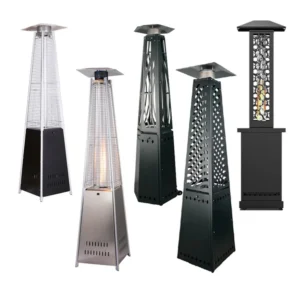 Patio Heater, Stainless, Steel