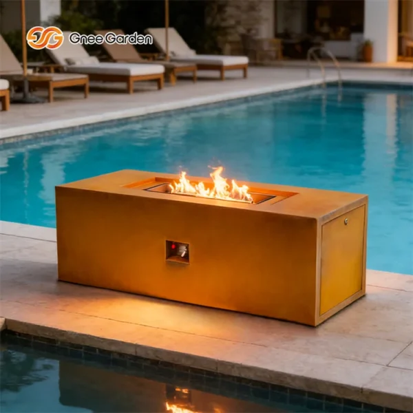 Patio Heater, Steel, Fire Pit - view 2