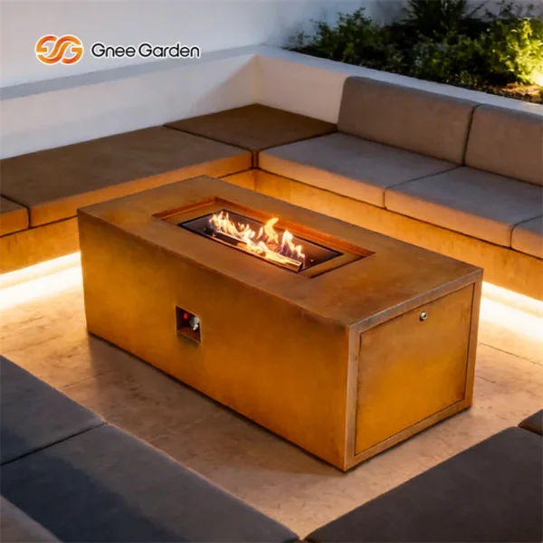 Patio Heater, Steel, Fire Pit - view 3