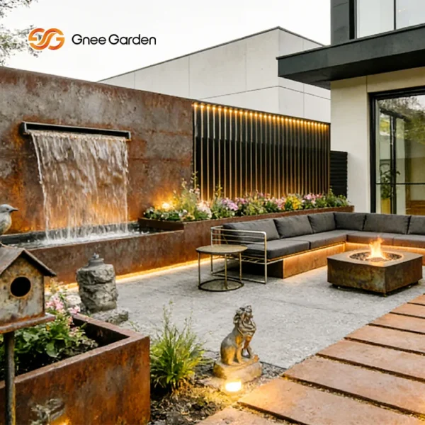 Patio Heater, Steel, Fire Pit - view 6
