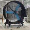 Pedestal Fan, 0.9mHVLS, Plastic - view 2