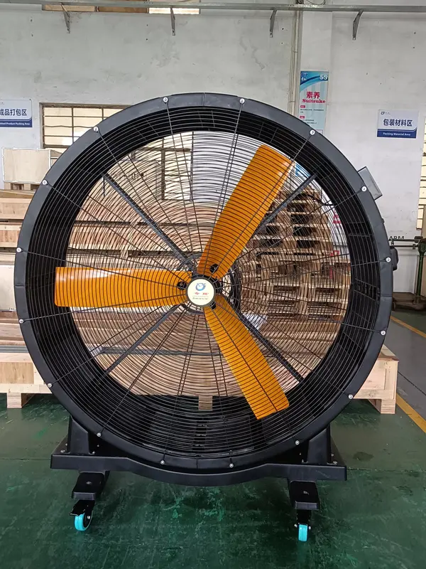 Pedestal Fan, 1.25m/1.5m/2m, Axial, Stainless, Steel - view 2