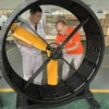 Pedestal Fan, 1.25m/1.5m/2m, Axial, Stainless, Steel - view 3