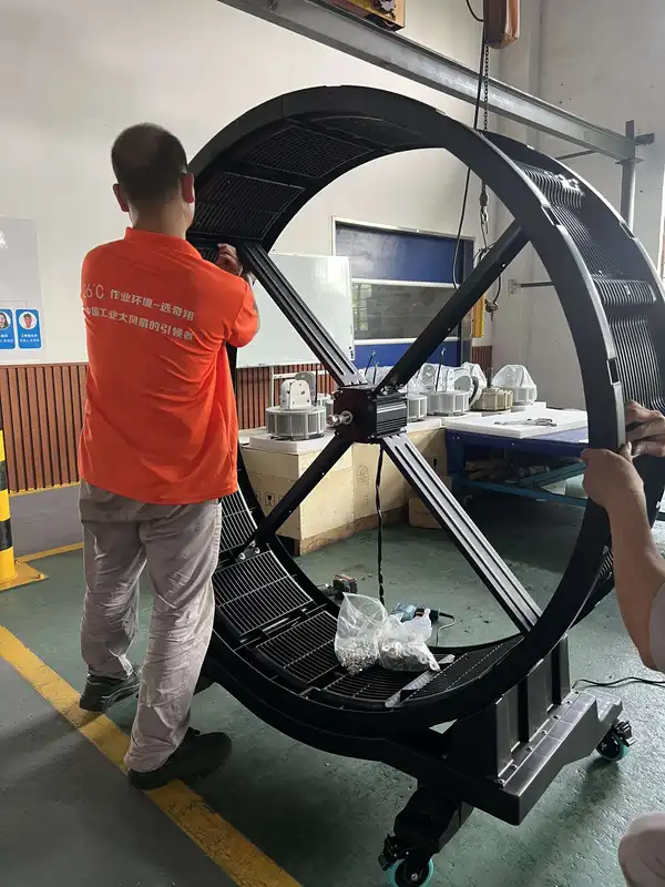 Pedestal Fan, 1.25m/1.5m/2m, Axial, Stainless, Steel - view 5