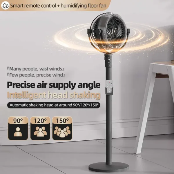 Pedestal Fan, 10W, plastic - view 4