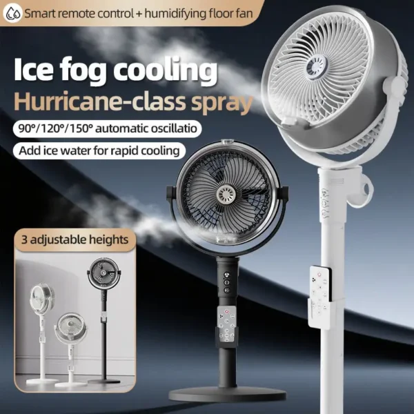 Pedestal Fan, 10W, plastic - view 6