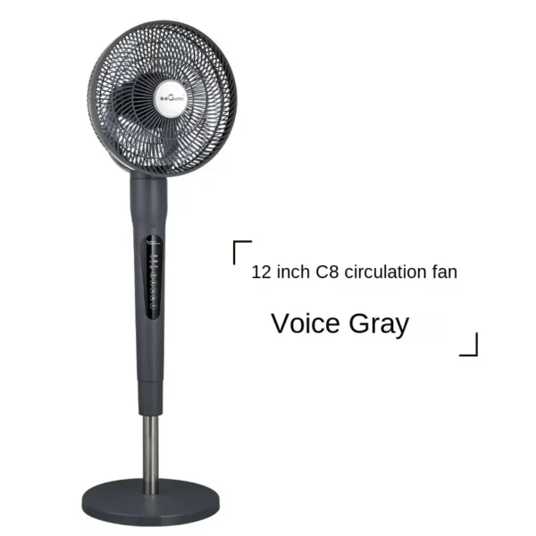 Pedestal Fan, 12-Inch, Plastic, 360 - view 3