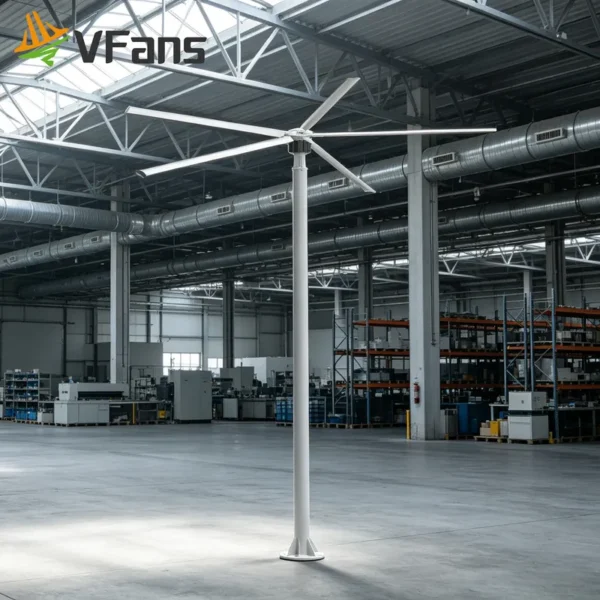 Pedestal Fan, 12ft, 14ft, Aluminum, 220V - view 5