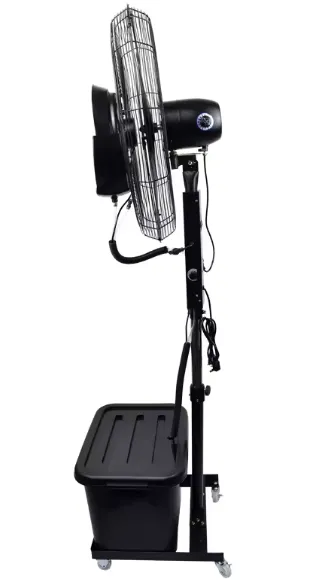 Pedestal Fan, 140W, Metal - view 2