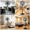 Pedestal Fan, 16-Inch, 48w, Metal - view 5