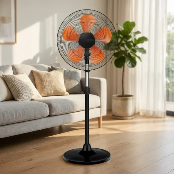 Pedestal Fan, 160W, Plastic - view 6