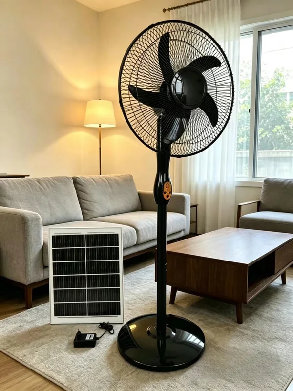 Pedestal Fan, 18", Solar, 12V, 20Ah - view 5