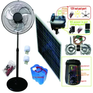 Pedestal Fan, 18inch, Solar, 450mm