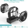 Pedestal Fan, 20000mAh, Portable - view 3