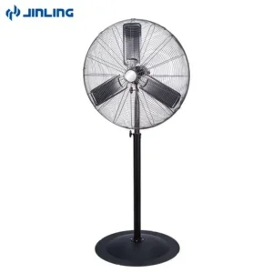Pedestal Fan, 24", 30", 120 V, Aluminum Alloy