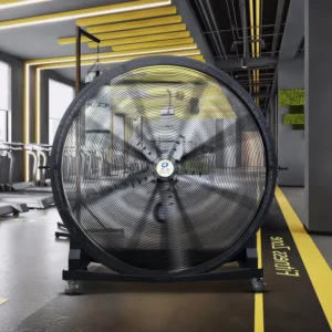Pedestal Fan, 2M, Axial, Stainless, Steel