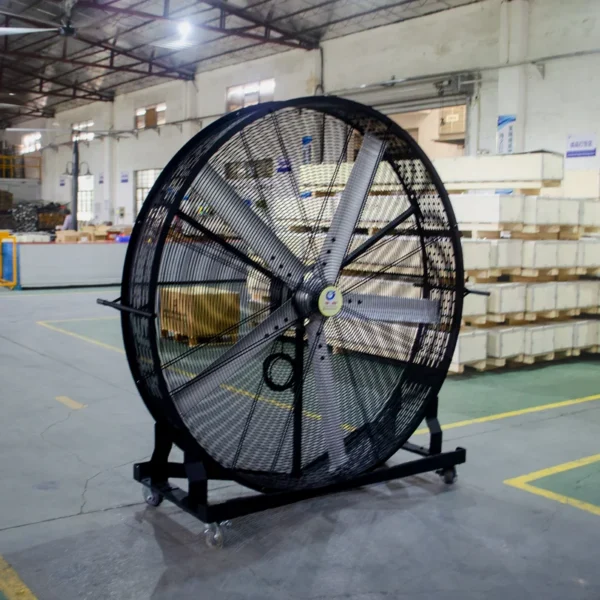 Pedestal Fan, 2M, Axial, Stainless, Steel - view 2
