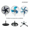 Pedestal Fan, 3-Speed, 55W, Plastic - view 3