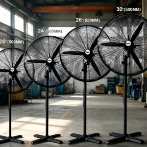 Pedestal Fan, 30inch, 750mm, Axial, SAA
