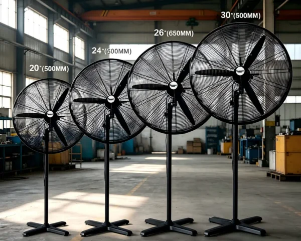 Pedestal Fan, 30inch, 750mm, Axial, SAA