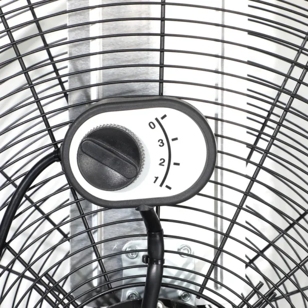 Pedestal Fan, 360, 160, Metal - view 6