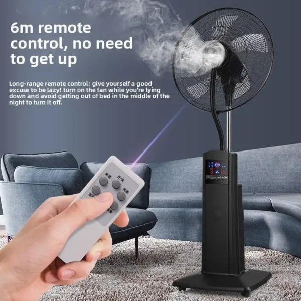 Pedestal Fan, 40L, 95, Plastic - view 3