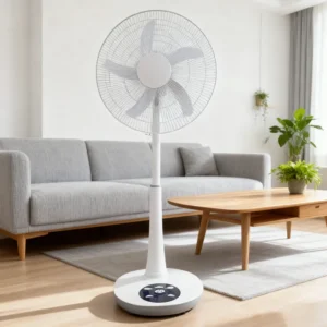 Pedestal Fan, 6.4V, 6000MAH, LiFePO4, LED