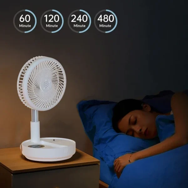 Pedestal Fan, 90°, 4.3W, Plastic - view 3