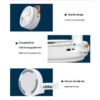Pedestal Fan, 90°, 4.3W, Plastic - view 5