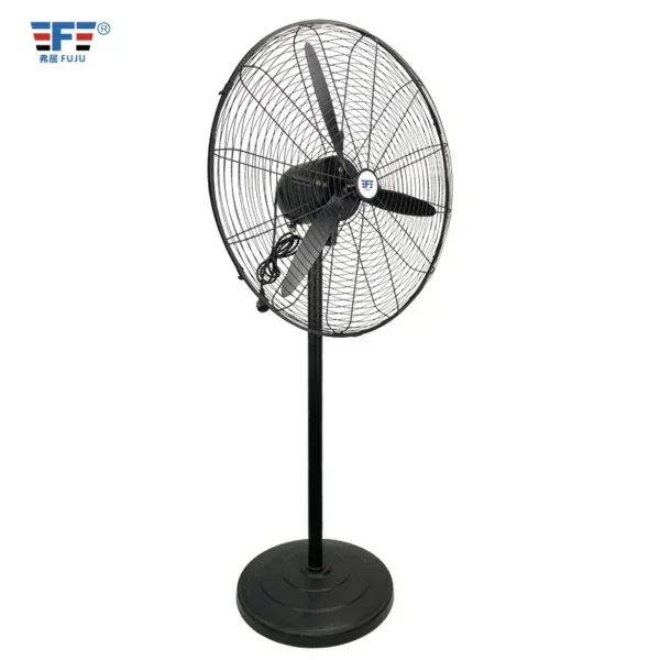 Pedestal Fan, Aluminum, 200~130W, Metal