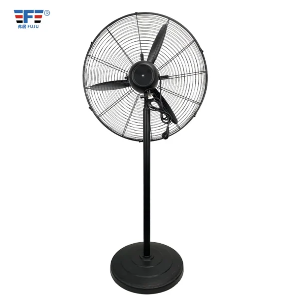 Pedestal Fan, Aluminum, 200~130W, Metal - view 3