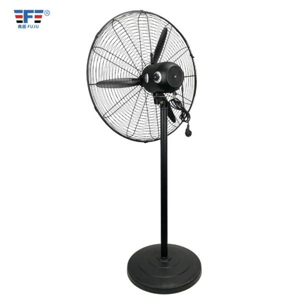 Pedestal Fan, Aluminum, 200~130W, Metal - view 4