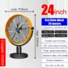 Pedestal Fan, Copper, 110W, Metal - view 2