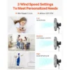 Pedestal Fan, D0100X3EHRX - view 5