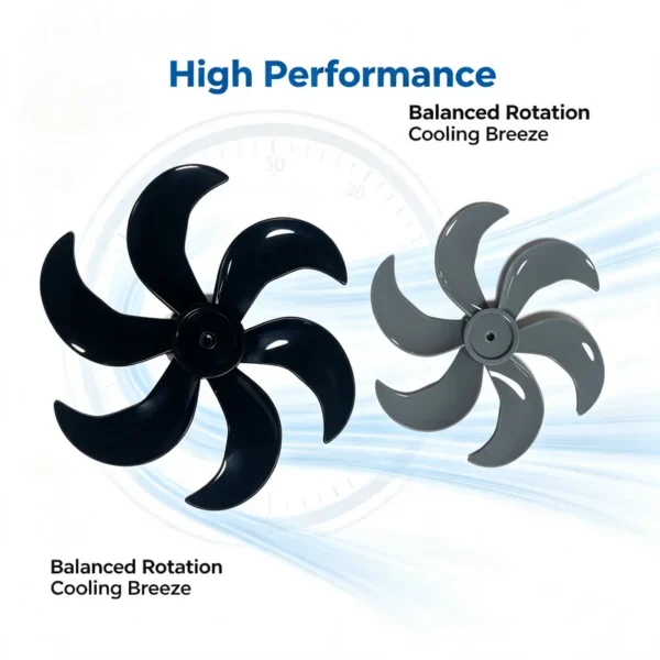 Pedestal Fan, Electric, Plastic - view 2