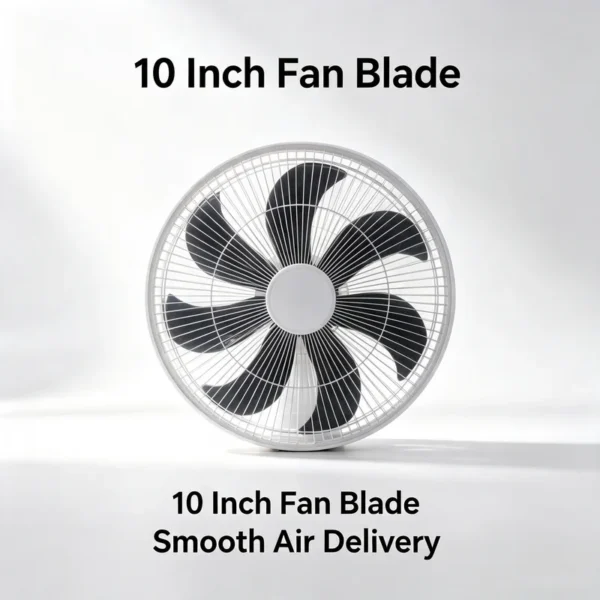 Pedestal Fan, Electric, Plastic - view 3
