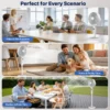 Pedestal Fan, LCD, 17-20W, Plastic - view 6