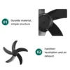 Pedestal Fan, Plastic, Electric - view 4