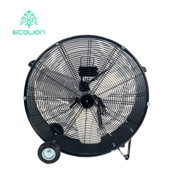 Pedestal Fan, Portable, 120V, 220W - view 2